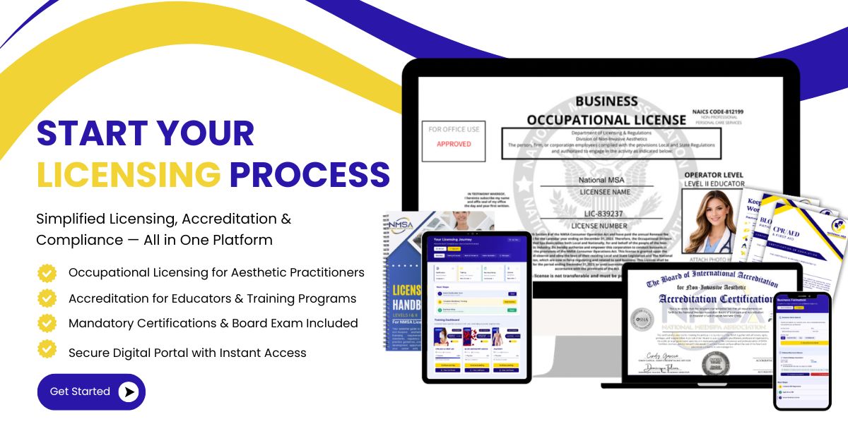 Start Your Licensing Process